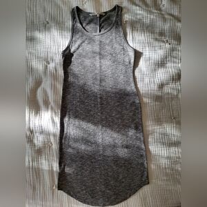 Rachel Roy gray ribbed bodycon dress. Size large